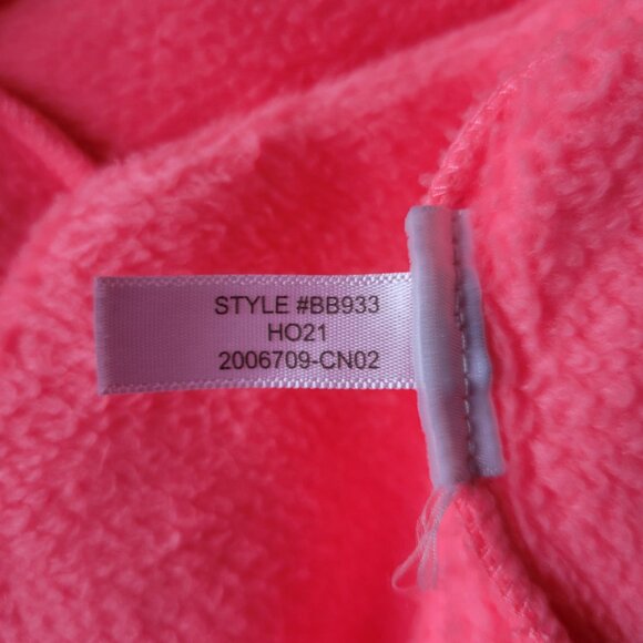 J Crew Fleece Sherpa Neon Pink Tortoise Button Pullover Sweater, Women’s S, Soft - Picture 6 of 8